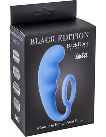 Plug-Mountain Rage Anal Plug Blue - Korki analne silikonowe - 3