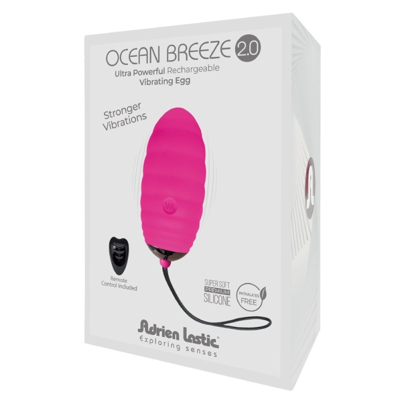 Miłosne Jajeczko Ocean Breeze 2.0 Różowy Stronger Vibration - 2