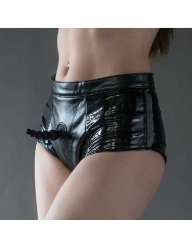 Seksowne Szorty Z Małym Dildem M/L - Strap-ony, dilda na pasku bez wibracji - 1