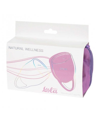 Tampony-Menstrual Cups Kit Natural Wellness Orchid - Pozostałe - 1