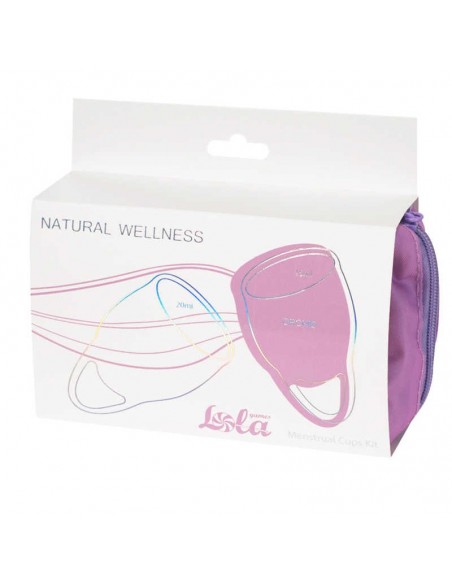 Tampony-Menstrual Cups Kit Natural Wellness Orchid - Pozostałe - 1
