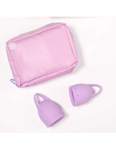 Tampony-Menstrual Cups Kit Natural Wellness Orchid - Pozostałe - 1 2