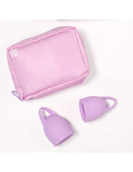 Tampony-Menstrual Cups Kit Natural Wellness Orchid - Pozostałe - 2