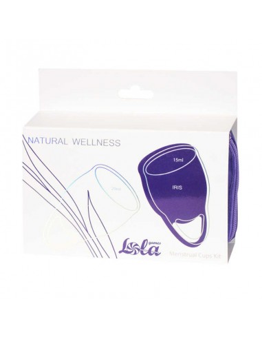 Tampony-Menstrual Cups Kit Natural Wellness Iris - Pozostałe - 1