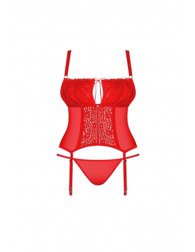 Bielizna-Blossmina gorset i stringi  4XL/5XL - Komplety bielizny erotycznej - 5