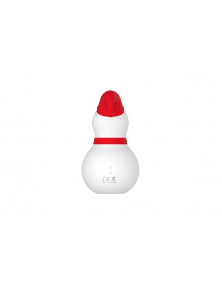 Stymulator- Snowman Red USB 10 functions - Stymulatory łechtaczki klasyczne - 4