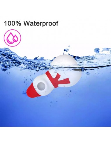 Stymulator- Snowman Red USB 10 functions - Stymulatory łechtaczki klasyczne - 13