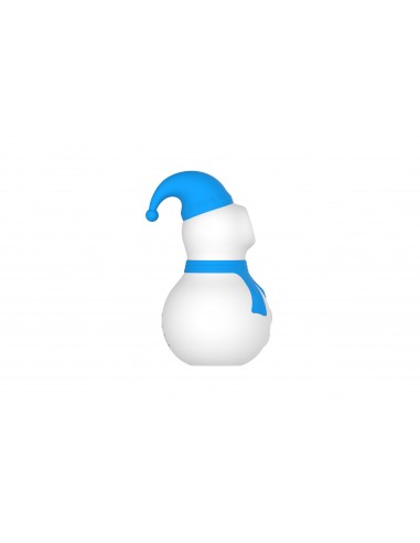 Stymulator- Snowman Blue USB 10 functions - Stymulatory łechtaczki klasyczne - 5