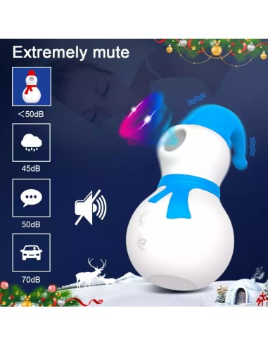 Stymulator- Snowman Blue USB 10 functions - Stymulatory łechtaczki klasyczne - 8