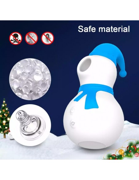 Stymulator- Snowman Blue USB 10 functions - Stymulatory łechtaczki klasyczne - 11