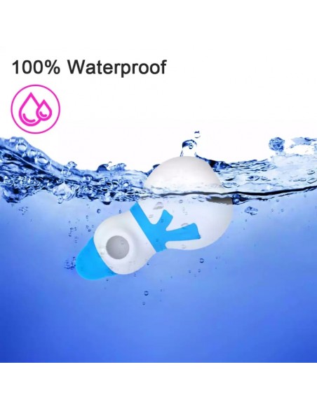 Stymulator- Snowman Blue USB 10 functions - Stymulatory łechtaczki klasyczne - 12