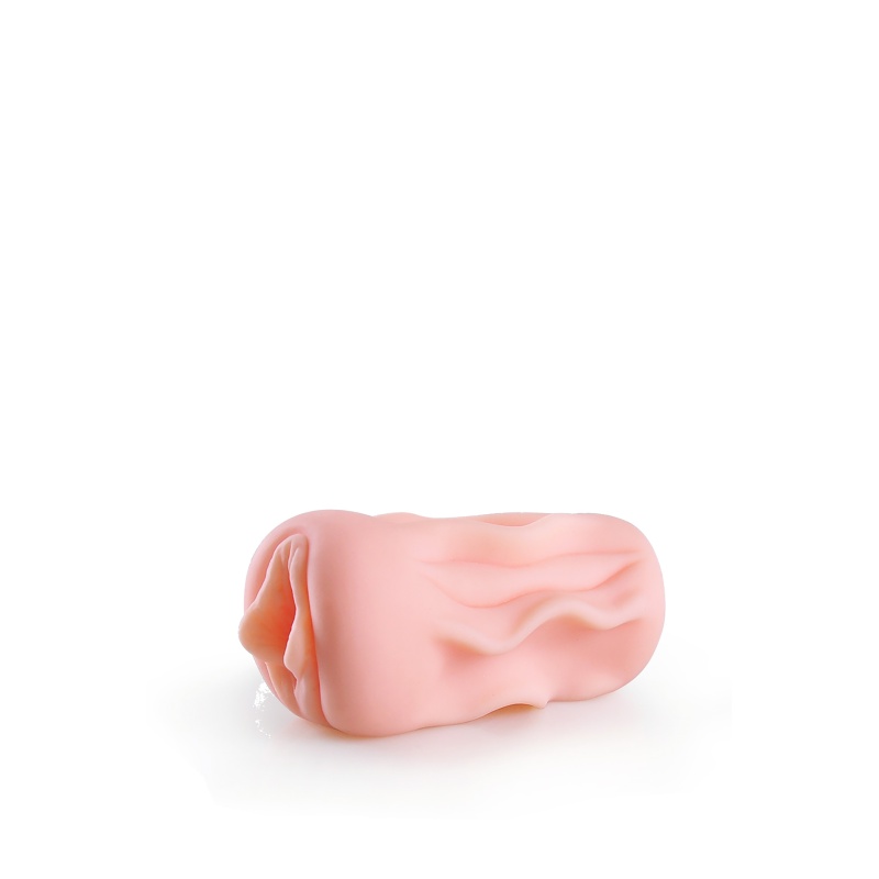 Masturbator waginalny Riley - manualny, z realistyczną teksturą TPE, długość 14,5 cm, elastyczne wejście 0,5-6 cm - 1