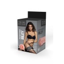 Masturbator waginalny Riley - manualny, z realistyczną teksturą TPE, długość 14,5 cm, elastyczne wejście 0,5-6 cm - 3