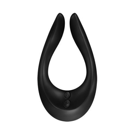 Wibrator dla par Satisfyer Endless Joy Black - 3 silniki, kształt U, 13 × 7 × 3,3 cm - 2