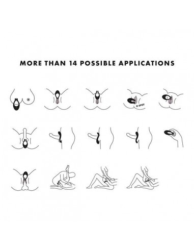 Endless Joy black - Stymulatory łechtaczki klasyczne - 5