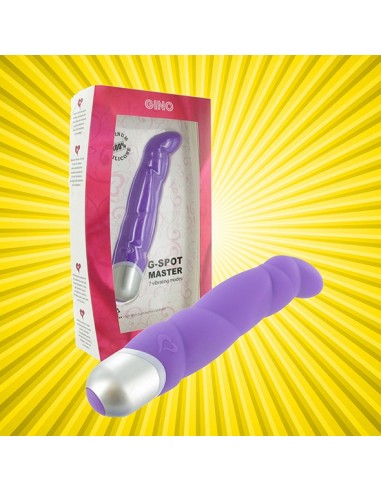 FeelzToys - Gino Vibrator Purple - Wibratory Punktu G - 1