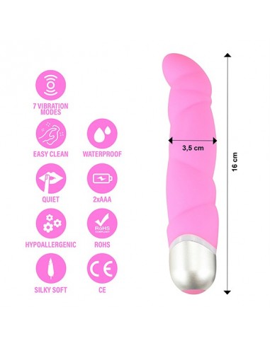 FeelzToys - Gino Vibrator Pink - Wibratory Punktu G - 4