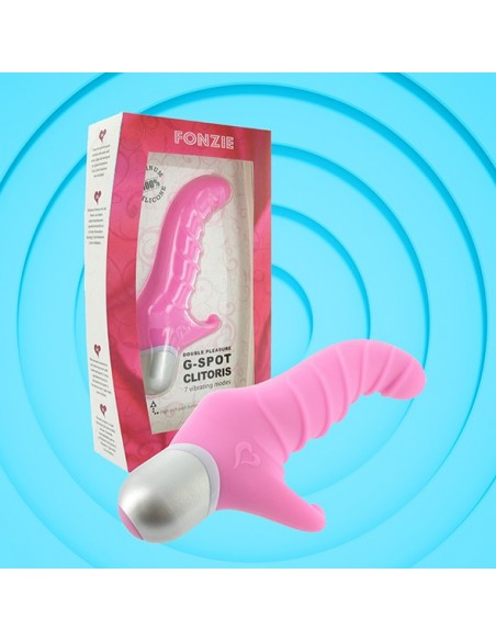 FeelzToys - Fonzie Vibrator Pink - Wibratory Punktu G - 1