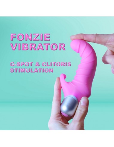 FeelzToys - Fonzie Vibrator Pink - Wibratory Punktu G - 2