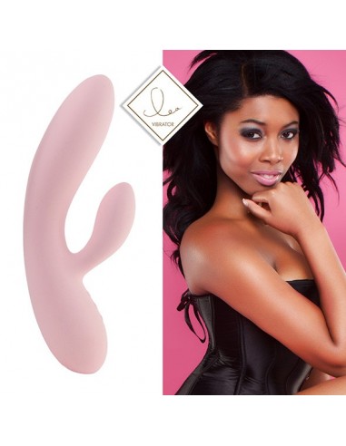 Wielofunkcyjny Wibrator Królik Lea Rabbit Vibrator Soft Pink - Wibratory Króliczki - 2