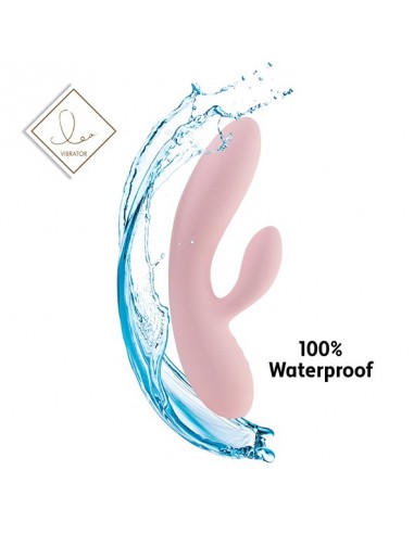 Wielofunkcyjny Wibrator Królik Lea Rabbit Vibrator Soft Pink - Wibratory Króliczki - 5