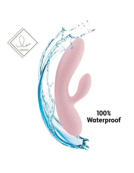Wielofunkcyjny Wibrator Królik Lea Rabbit Vibrator Soft Pink - Wibratory Króliczki - 5