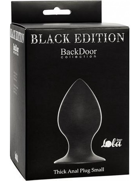 Plug-Thick Anal Plug Small - Korki analne silikonowe - 2