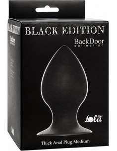 Plug-Thick Anal Plug Medium - Korki analne silikonowe - 1 2
