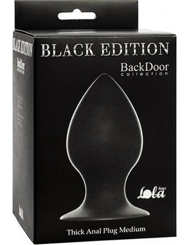 Plug-Thick Anal Plug Medium - Korki analne silikonowe - 2