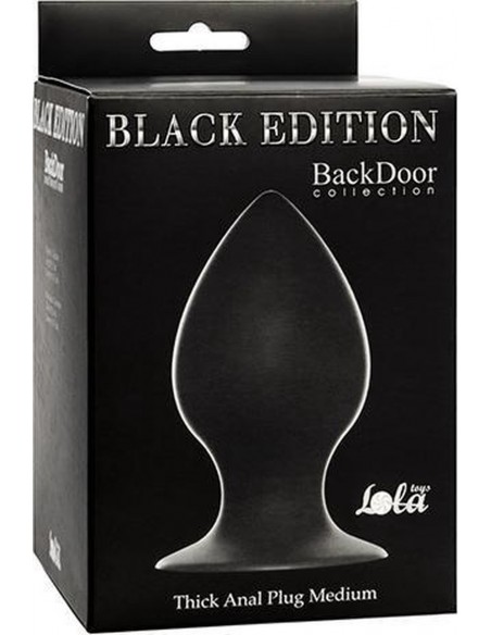 Plug-Thick Anal Plug Medium - Korki analne silikonowe - 2