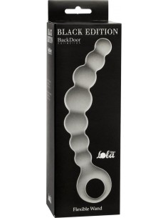 Plug-Anal Beads Flexible Wand Grey - Kulki analne, koraliki analne - 1 2