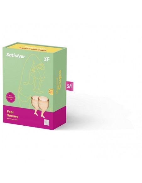 Feel Secure Menstrual Cup orange - Pozostałe - 1