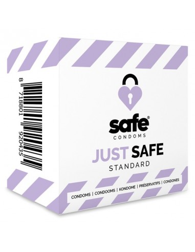 SAFE - Condoms Just Safe Standard (5 pcs) - Prezerwatywy klasyczne - 1