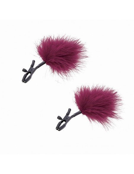 S/M - Enchanted Feather Nipple Clamps - Klamry i klipsy na sutki - 1
