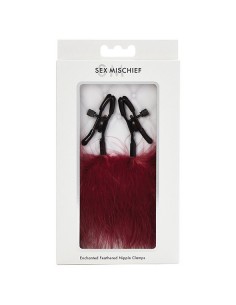 S/M - Enchanted Feather Nipple Clamps - Klamry i klipsy na sutki - 1 2