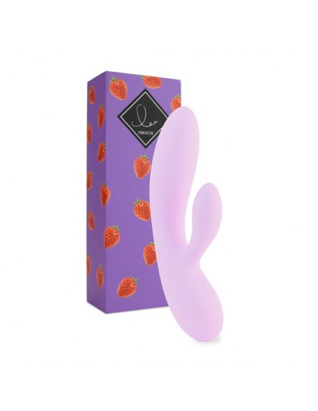 Wielofunkcyjny Wibrator Królik Lea Rabbit Vibrator Strawberry - Wibratory Króliczki - 1