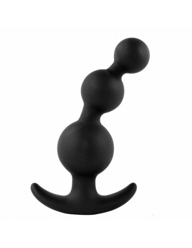 FeelzToys - Plugz Butt Plug Black Nr. 4 - Korki analne silikonowe - 1