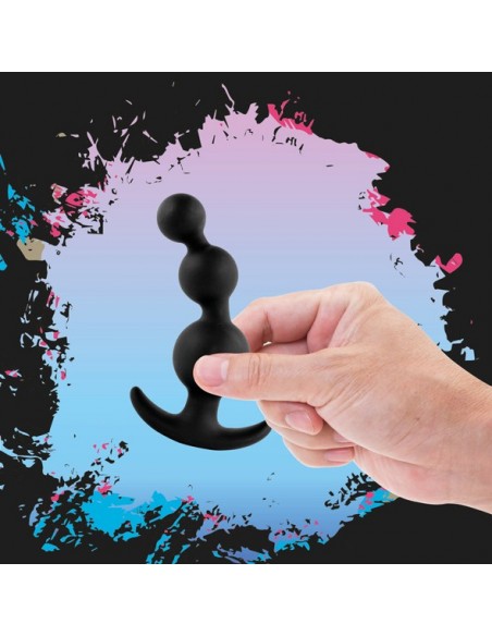 FeelzToys - Plugz Butt Plug Black Nr. 4 - Korki analne silikonowe - 4