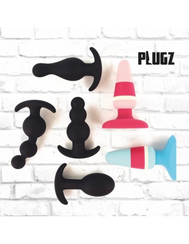 FeelzToys - Plugz Butt Plug Black Nr. 4 - Korki analne silikonowe - 6