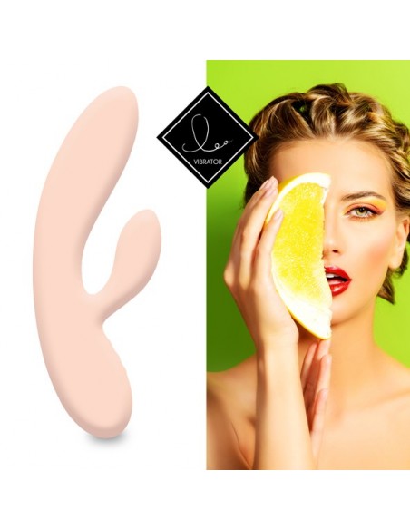 Wielofunkcyjny Wibrator Królik Lea Rabbit Vibrator Citrus - Wibratory Króliczki - 2