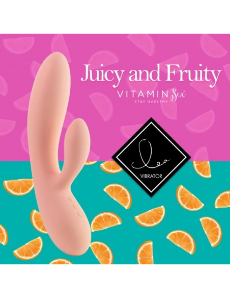 Wielofunkcyjny Wibrator Królik Lea Rabbit Vibrator Citrus - Wibratory Króliczki - 3