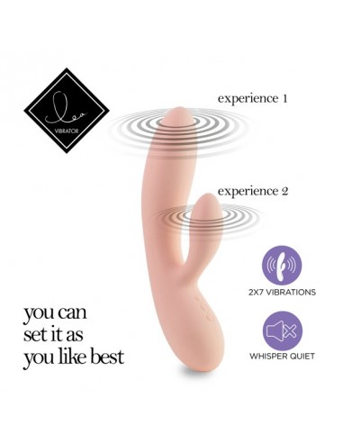 Wielofunkcyjny Wibrator Królik Lea Rabbit Vibrator Citrus - Wibratory Króliczki - 6