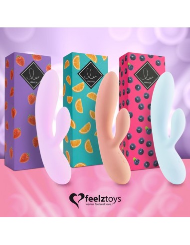 Wielofunkcyjny Wibrator Królik Lea Rabbit Vibrator Citrus - Wibratory Króliczki - 7