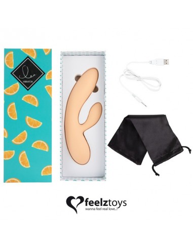 Wielofunkcyjny Wibrator Królik Lea Rabbit Vibrator Citrus - Wibratory Króliczki - 8