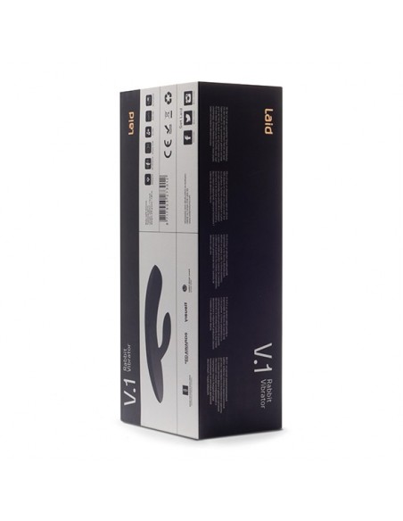 Laid - V.1 Silicone Rabbit Vibrator Pink - Wibratory Punktu G - 4