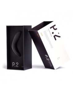 Pierścień erekcyjny Laid - P.2 Silicone Cock Ring 47 mm Black - Pierścienie erekcyjne niewibrujące - 1 2