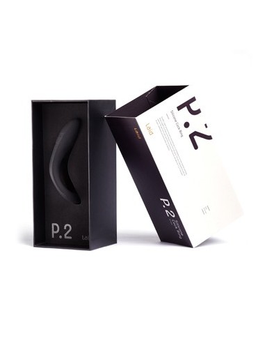 Pierścień erekcyjny Laid - P.2 Silicone Cock Ring 47 mm Black - Pierścienie erekcyjne niewibrujące - 2