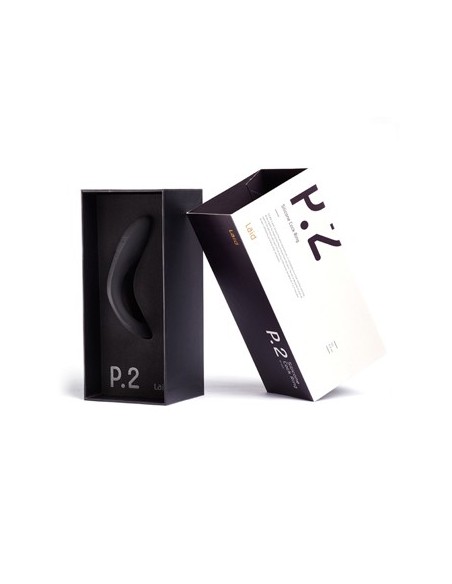 Pierścień erekcyjny Laid - P.2 Silicone Cock Ring 47 mm Black - Pierścienie erekcyjne niewibrujące - 2