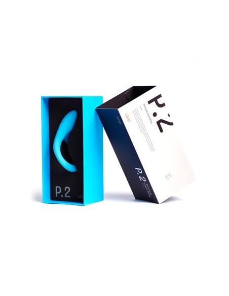 Pierścień erekcyjny Laid - P.2 Silicone Cock Ring 47 mm Blue - Pierścienie erekcyjne niewibrujące - 2