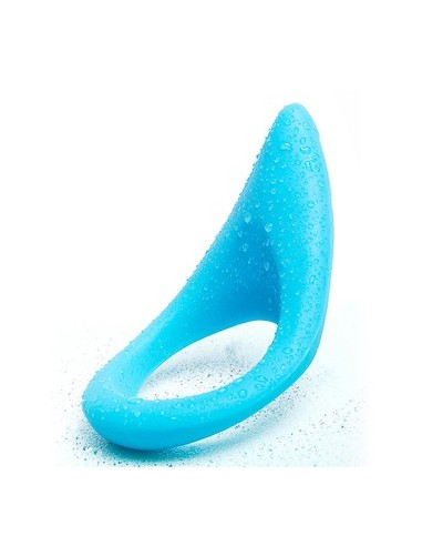 Pierścień erekcyjny Laid - P.2 Silicone Cock Ring 47 mm Blue - Pierścienie erekcyjne niewibrujące - 3